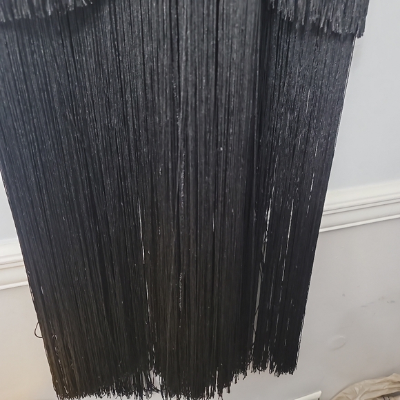 Antonio Melani Xandra Halter Neck Fringe Dress - Picture 9 of 9